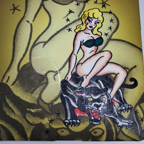 Cover Don Ed. Hardy Design Black Panther Blonde Woman Bikini cover unknown model - Picture 6 of 6