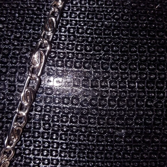 STYLE AND CO black sequin evening clutch purse - Image 2 of 4