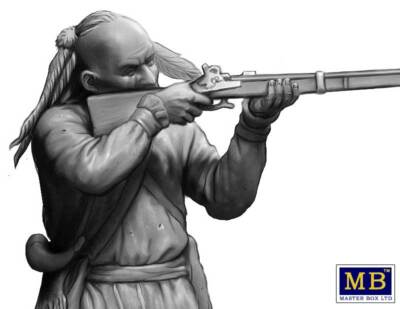 Maquette Masterbox 1:35 - 'Wounded Brother' Indian War Series - Réf. MAS35210, Neuf Sous Boîte