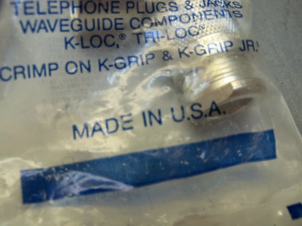 Military RF Coax Connector Kings M39012/05-0101 Lot of 9 - Image 3 of 4