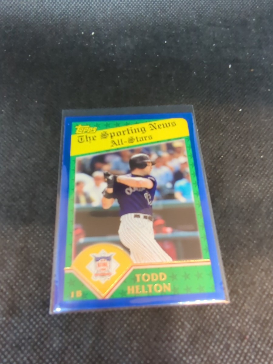 2003 Topps - Sporting News All-Stars #709 Todd Helton | eBay
