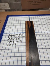 Black and White Ebony  Wood turning  blank  4 "x 1 1/2"x  19 1/4 " EBW43