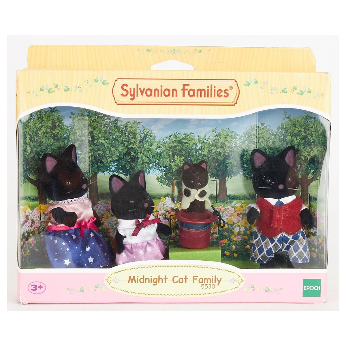 Sylvanian Families Midnight Cat Family, Silk - Image 3