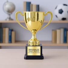 Personalized Trophy Award - Custom Award for Winners and Champions