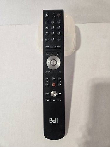 Bell Satellite FIBE TV Slim Remote - For PVR/Receiver 6500, 7500, 9500 OEM Black