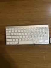 Apple Wireless Keyboard and Magic Mouse A1255  A1657 Tested Working