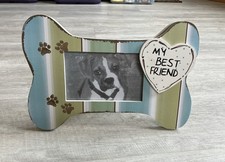 Dog Bone Shaped Photo Frame My Best Friend