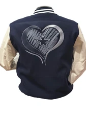 Dallas Cowboys Unisex Sup B Champs Vasity Heavy Jacket Coat