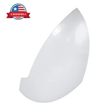 White RH Passenger Side Mirror Cover for 2015-2019 Kia Sorento 3.3L 87626C5000