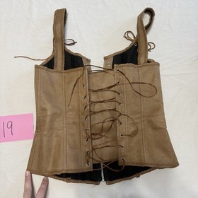 Charmian Brown Corset W/ Matching Underwear 