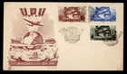 DR WHO 1949 SPAIN FDC UPU ANIV COMBO DD CACHET R83685