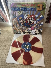 Super Mario Bros 3 Vinyl Record Soundtrack NES SMB3 VGM OST Red Pinwheel Music