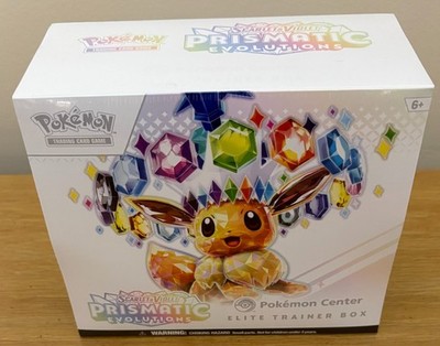 Prismatic Evolutions Pokemon Center Elite Trainer Box (PC ETB) - Sealed