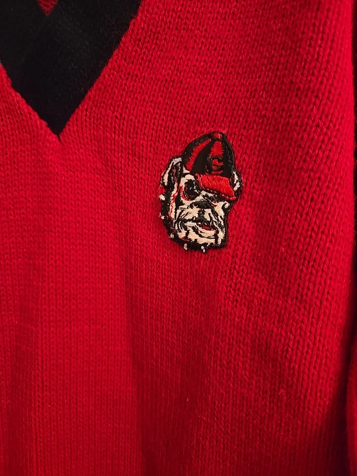 Suéter De Colección UGA Georgia Bulldogs Little Letterman Por Gepner Niños Talla 4 Foto 2 de 4