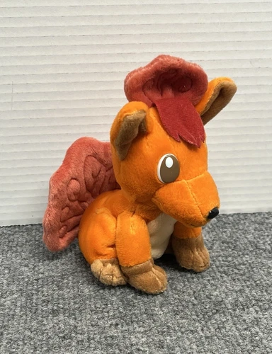 Pokemon Nintendo Vulpix Vintage 1998 Plush Toy Collectible 6”