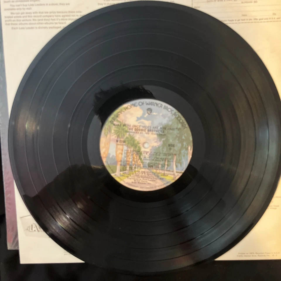 The Doobie Brothers, What Were Once Vices Are Now Habbits Vinyl (WITH POSTER) - Image 4 of 4