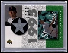 2002 UD Authentics #SR-HN Hideo Nomo Retro Star Rookie Jerseys