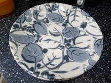HABITAT ARTISAN PRINT SALAD PLATES X 4