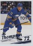 2025-26 Upper Deck Fleer Ultra SP Ice /100 Tage Thompson #150