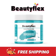 Turquoise - Screen Printing Plastisol Ink - Low Temp Cure - 8 fl oz