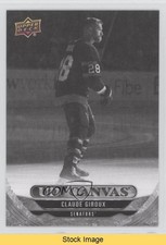 2024-25 Upper Deck Series 1 UD Canvas Black & White Claude Giroux #C-41 READ z6b