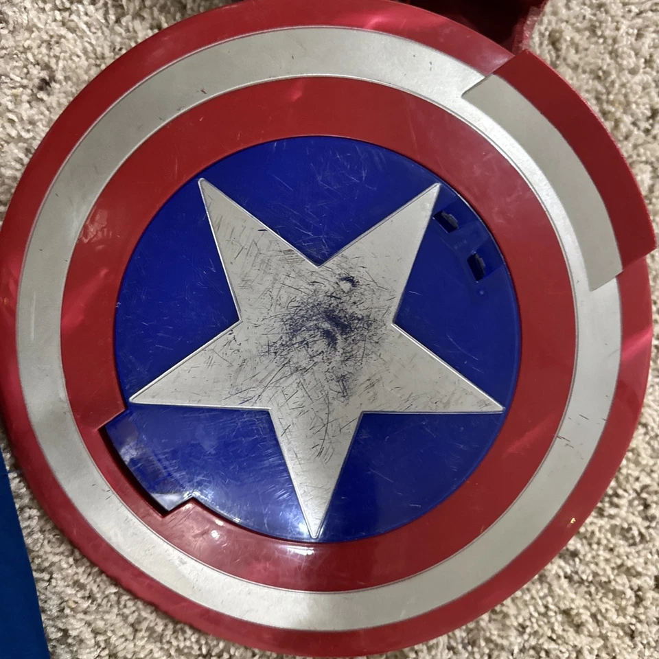 Disfraz de Capitán América Marvel Vengadores Niño Talla S (4-6) Foto 4 de 4