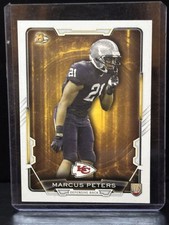 Bowman 2015 Rookies Marcus Peters Rookie Kansas City Chiefs #1 Football Card