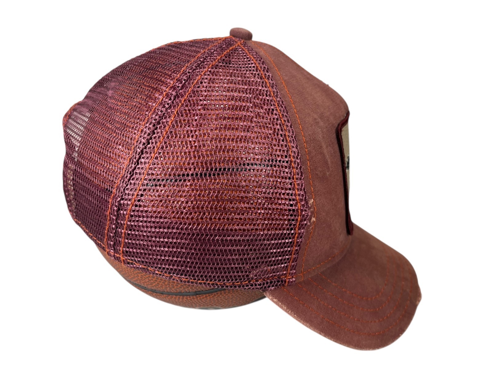 GOORIN BROS Red Big-Patch POINTER-DOG TRUCKER HAT… - image 6