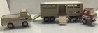 Tonka Horse Tea iler Die-Cast Model, Vintage 1970s Red/Beige