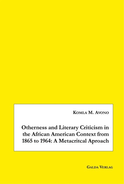 Otherness And Literary Criticism In The African American Context From 1865 To...-image