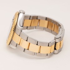 Rolex Yacht-Master 68623 35mm 18K Gold Timing Bezel Oyster Watch Blue Dial 7