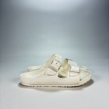 Birkenstock Arizona EVA White Ultra Lightweight Slip On Sandals Kids Size 13