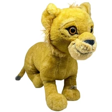 Disney The Lion King Talking Simba 15” Plush Toy Stuffed Animal Just Play WORKS