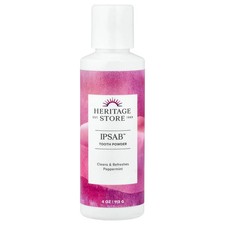 IPSAB  Tooth Powder, Peppermint, 4 oz 113 g 