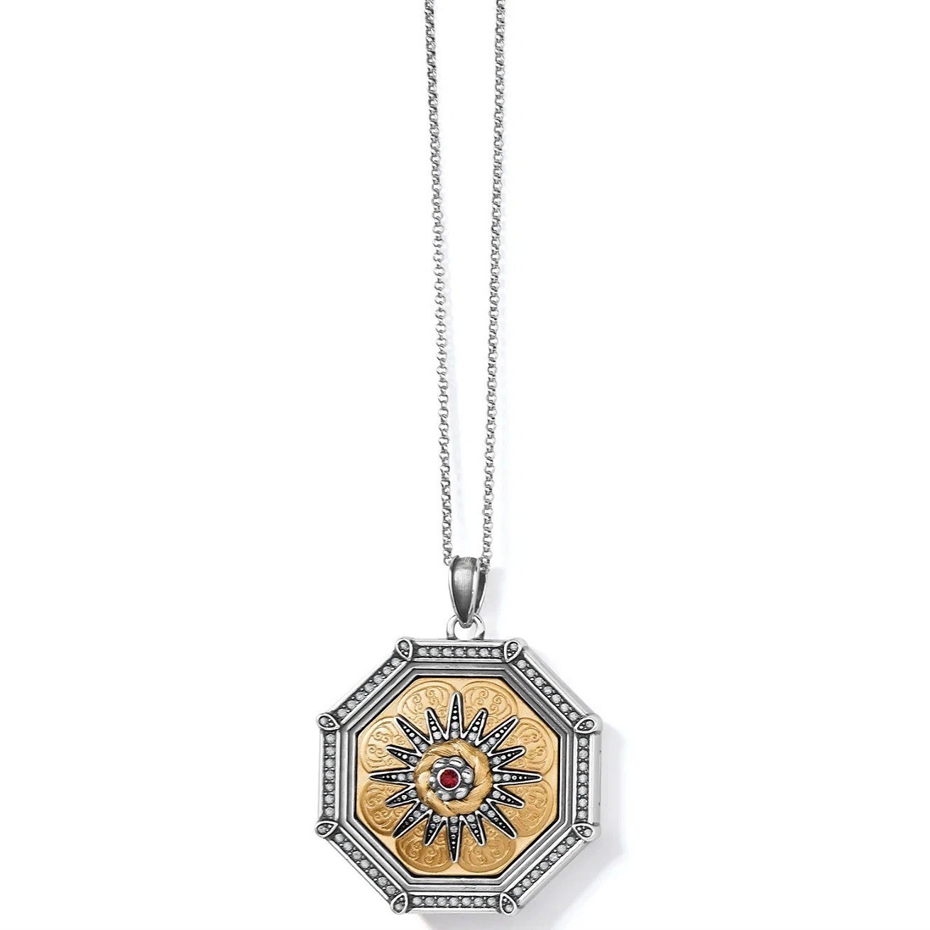 Brighton Dynasty Convertible Locket Pendant Necklace  JM6033 $168 NWT
