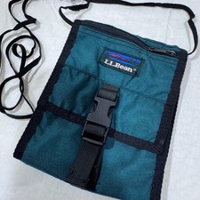 Vintage L.L. Bean Crossbody Bag Wallet Nylon Y2K 2000s 90s Gorpcore