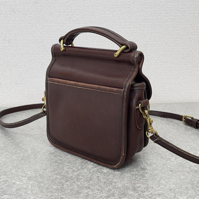 Vintage Coach Winnie Brown 2Way Turnlock Handbag Shoulder Vintage Coach Winnie Brown 2Way Turnlock Handbag Shoulder