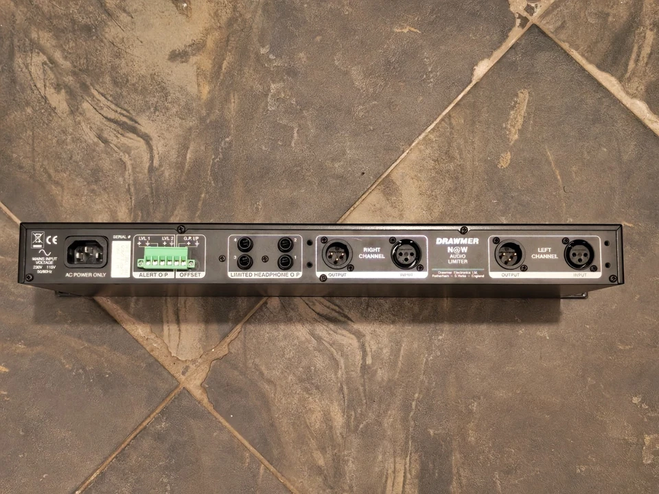 Drawmer SL22 Sound Level Limiter N@W (Noise At Work) Variant for compliance - Image 2 of 4