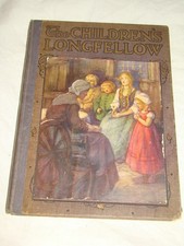 Product Image: Antique Children's Longfellow, Stories From Poet's Works E.S. Farmer Illustrated