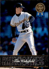 Tim Wakefield 1993 Leaf Gold Rookie Card #8. rookie card picture