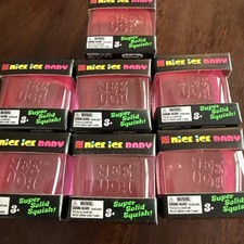 NeeDoh Nice Ice Baby Small Pink Cube - Schylling - Viral TikTok - New in Box