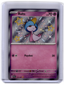 Shiny Ralts Pokemon Card