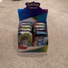 8 mini boîtes OUVERTES & VIDES Prismatic Evolutions avec cartes et pièces et présentoir