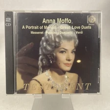 ANNA MOFFO - A Portrait of Manon / Great Love Duets (2 CDs, 2008, Testament)