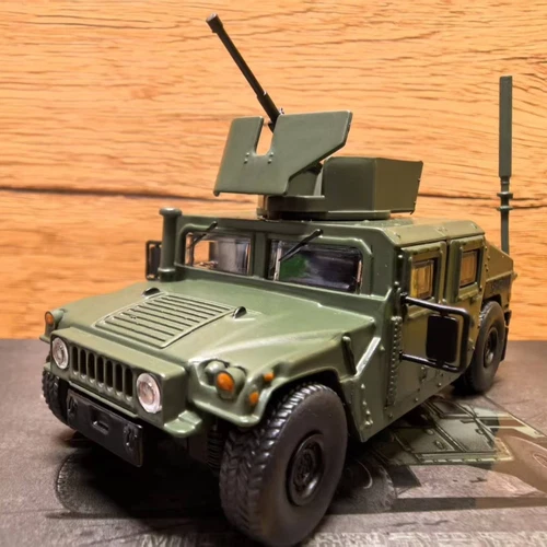 Masdi 1/64 Hummer H1 Armored Car Military Vehicle Diecast Car Model Collection - Picture 3 of 8