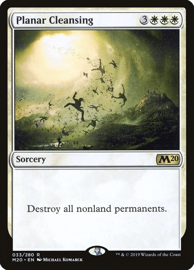Planar Cleansing 33 Rare Core Set 2020 Magic: The Gathering Near Mint