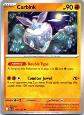 Carbink 117/217 Uncommon Ascended Heroes Pokemon NM