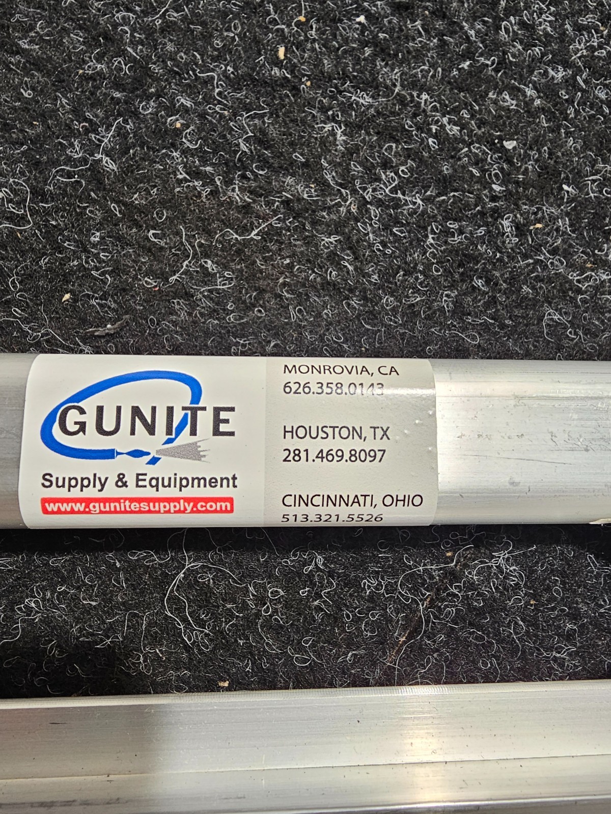 Gunite 48" Magnesium Gunite Smoother Rod One Size Durable Fits Kraft Tool