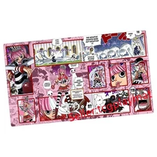 Perona One Piece Playmat With Zones OPCG TCG Card Game Play Mat _hh57