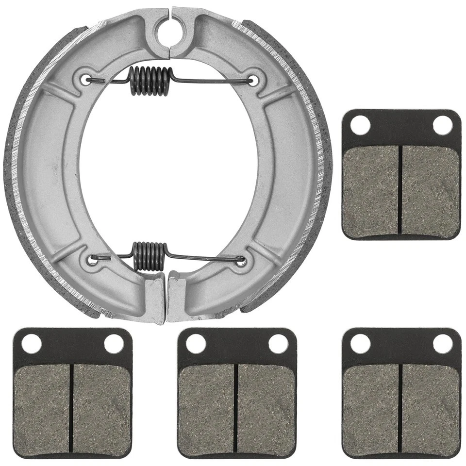 Zapatas de freno delanteras traseras para Yamaha Big Bear 400 YFM400 2x4 4x4 2000-2004 Foto 3 de 4